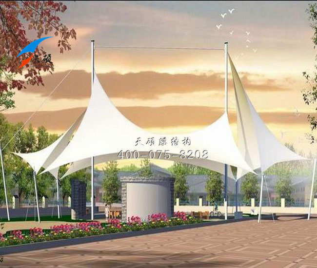 鳳凰城小區出入口效果圖