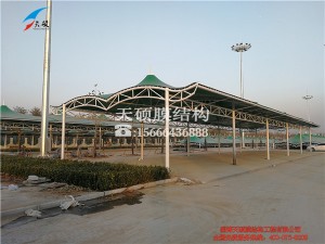 衡水滏陽(yáng)便民市場(chǎng)遮陽(yáng)膜結(jié)構(gòu)